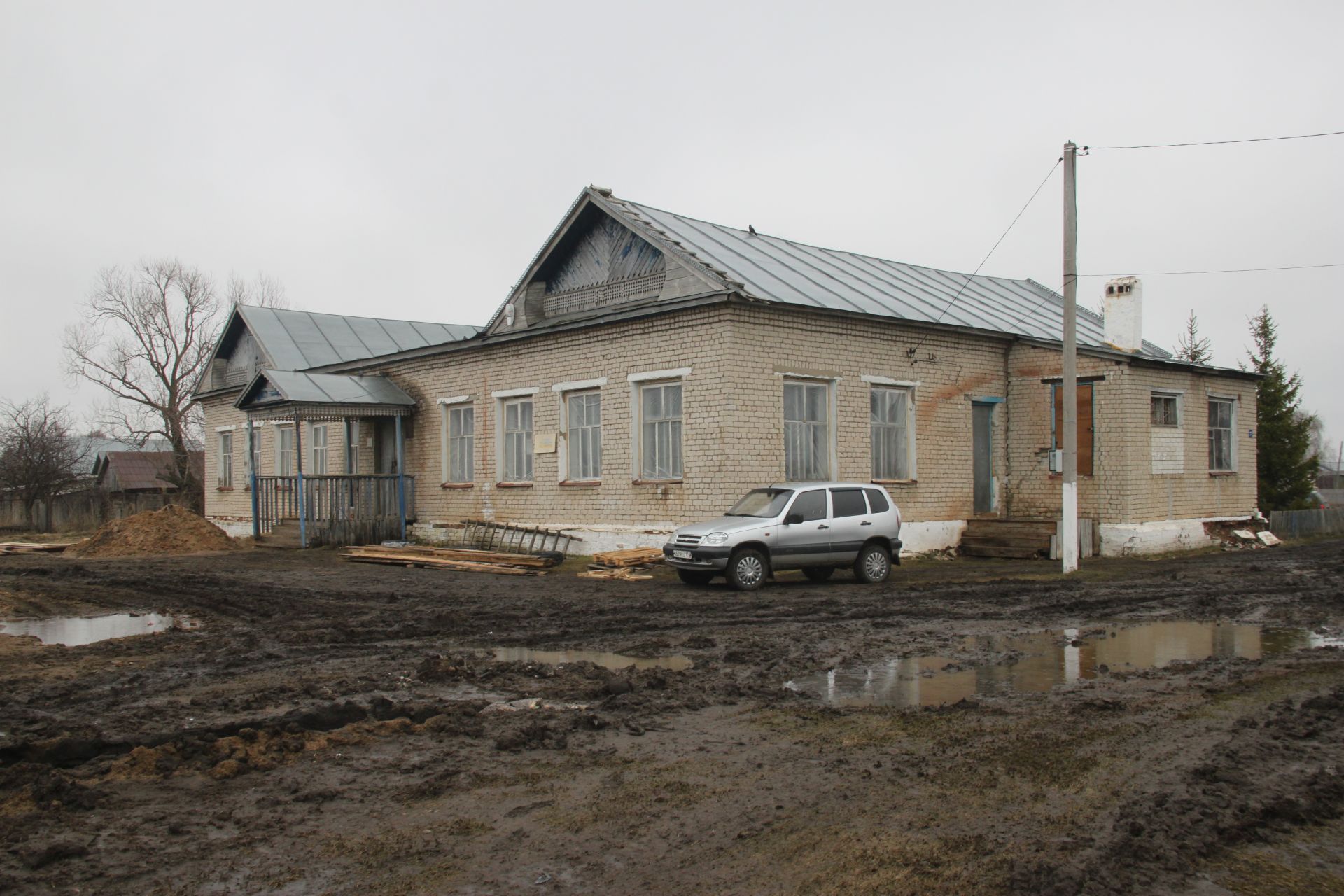 В селе Старые Матаки Алькеевского района близится к завершению строительство клуба на 100 мест