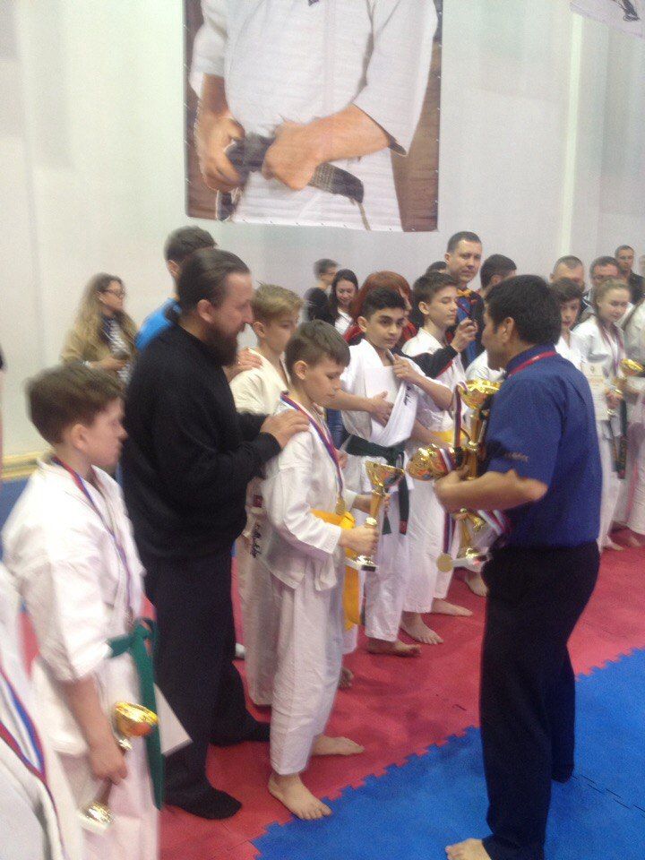 Алмаз Шайхутдинов в своей весовой категории занял 1 место на первенстве России по киокусинкай каратэ