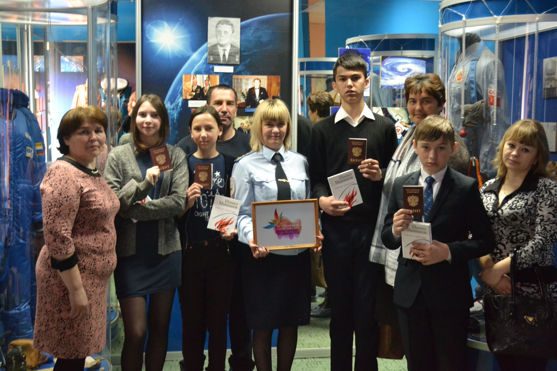 Подросткам Алькеевского района паспорта вручили в музее