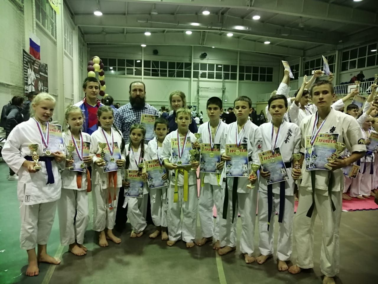 Каратисты Алькеевского района завоевали и золото, и серебро на турнире в городе Димитровграде