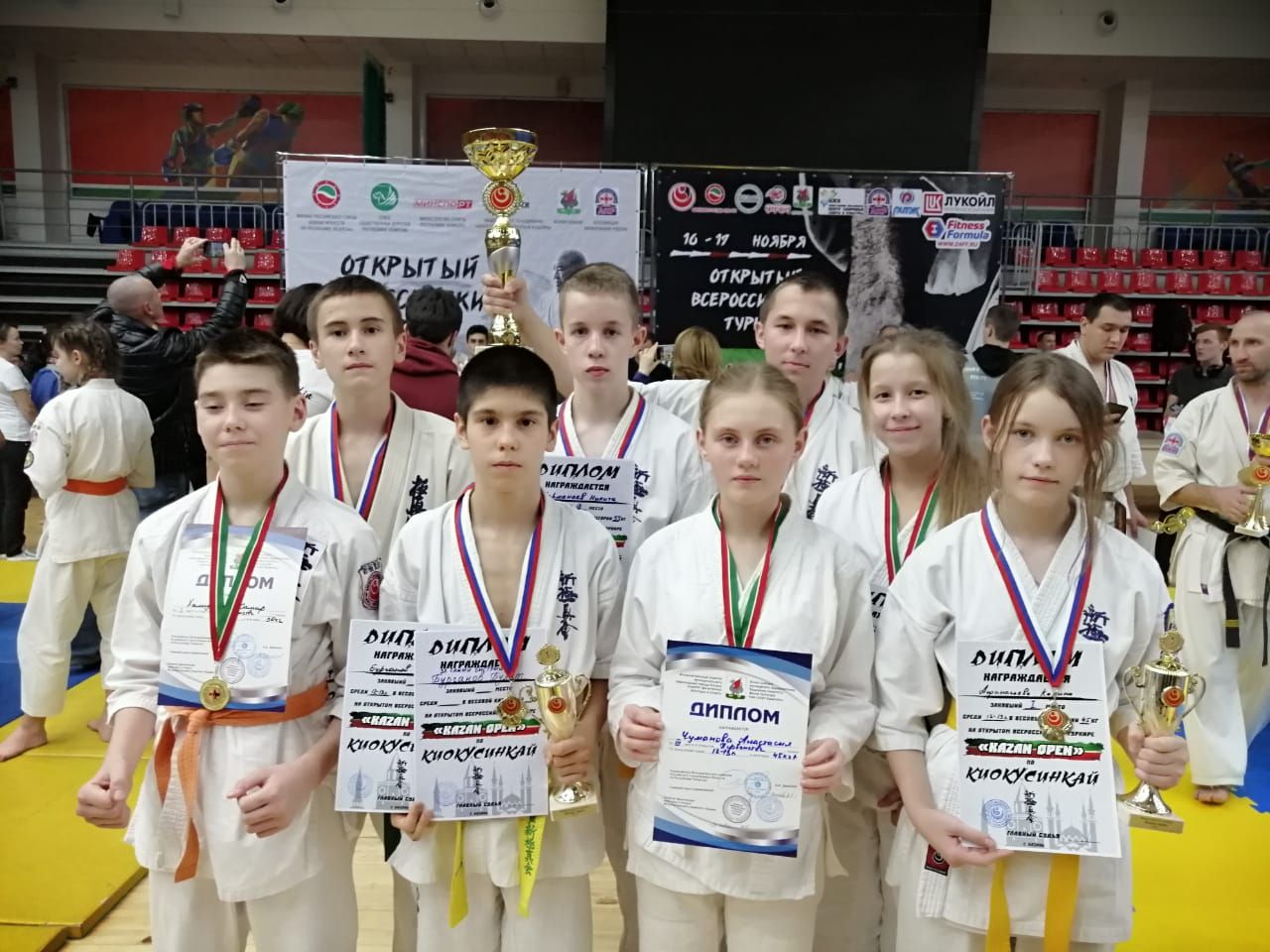 Каратисты Алькеевского района получили 10 медалей на Всероссийском турнире