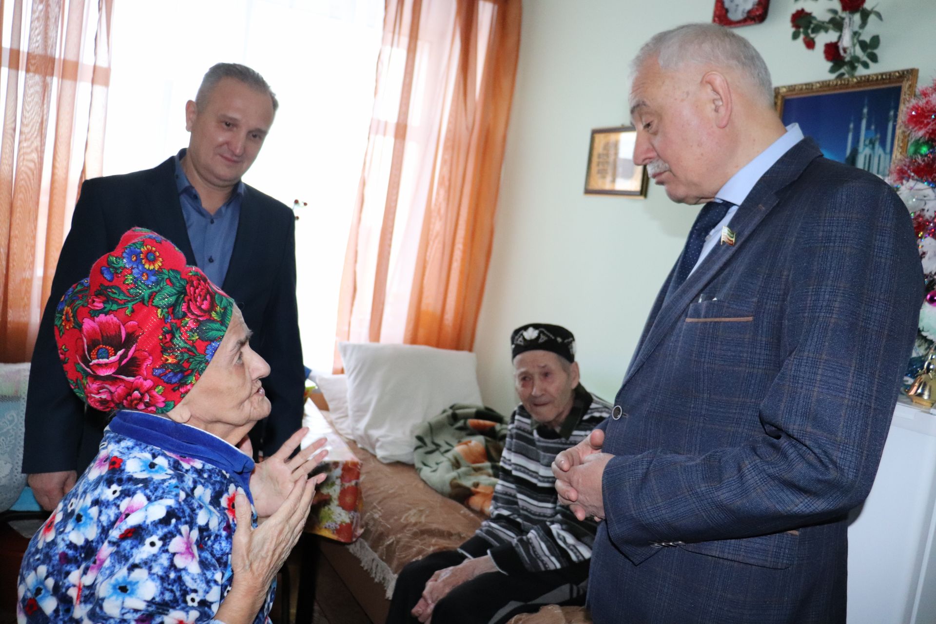 Әлки районы: депутат Камил Нугаев Юхмачы өлкәннәр һәм инвалидлар йортында булып китте