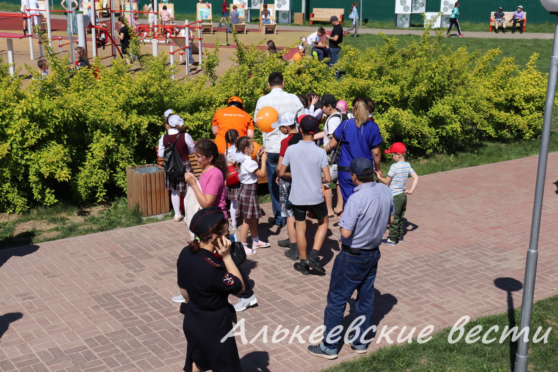Әлки районында Халыкара балалар көне базарлы Матакның Үзәк паркын гөрләтте