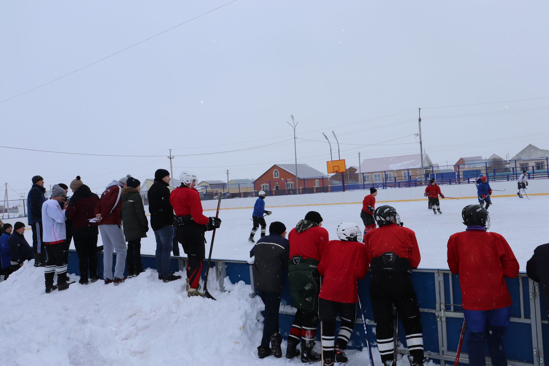 Әлки районында юбилейларга багышланган хоккей бәйгесе узды