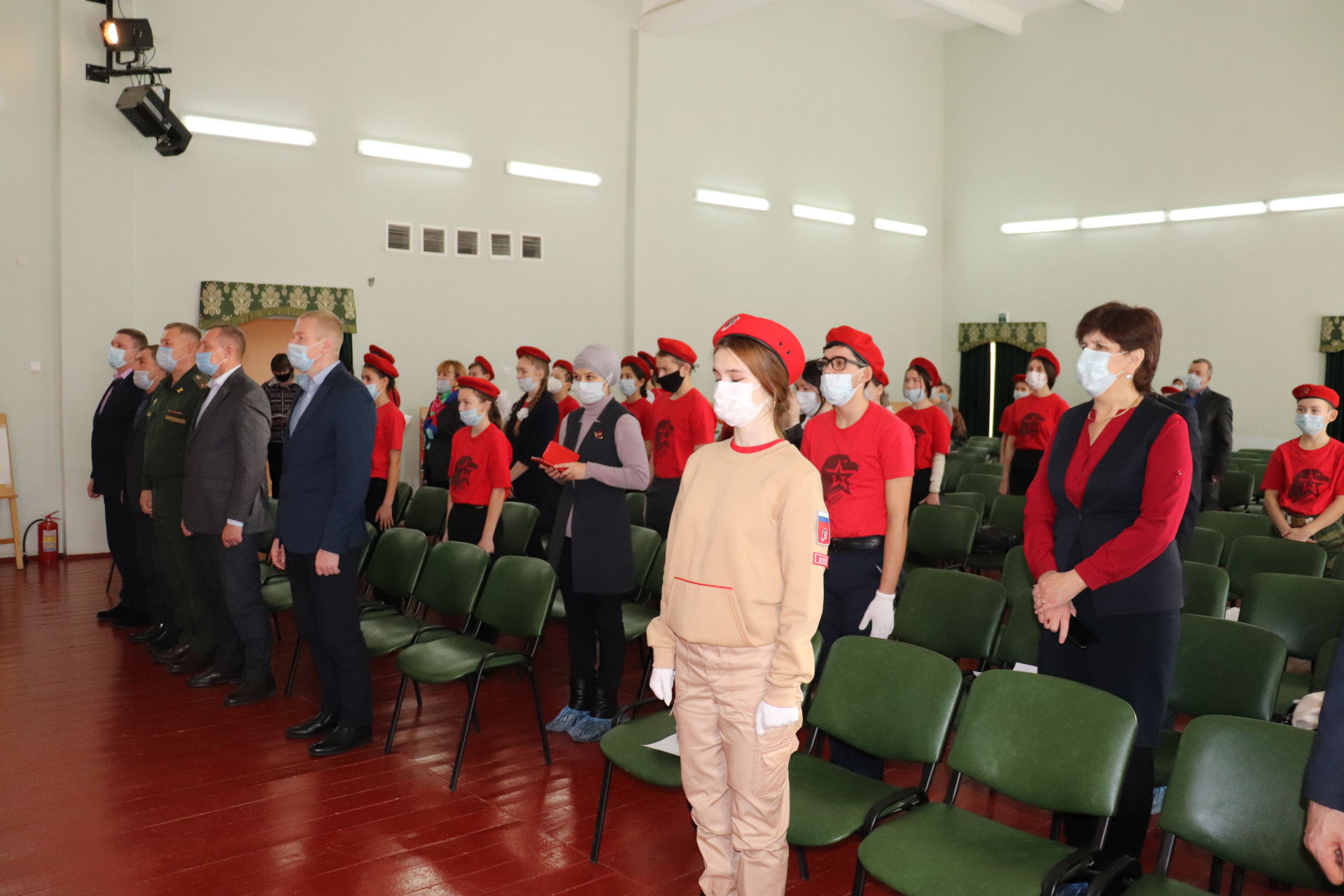 В Алькеевском районном центре собрались все юнармейцы местного отделения