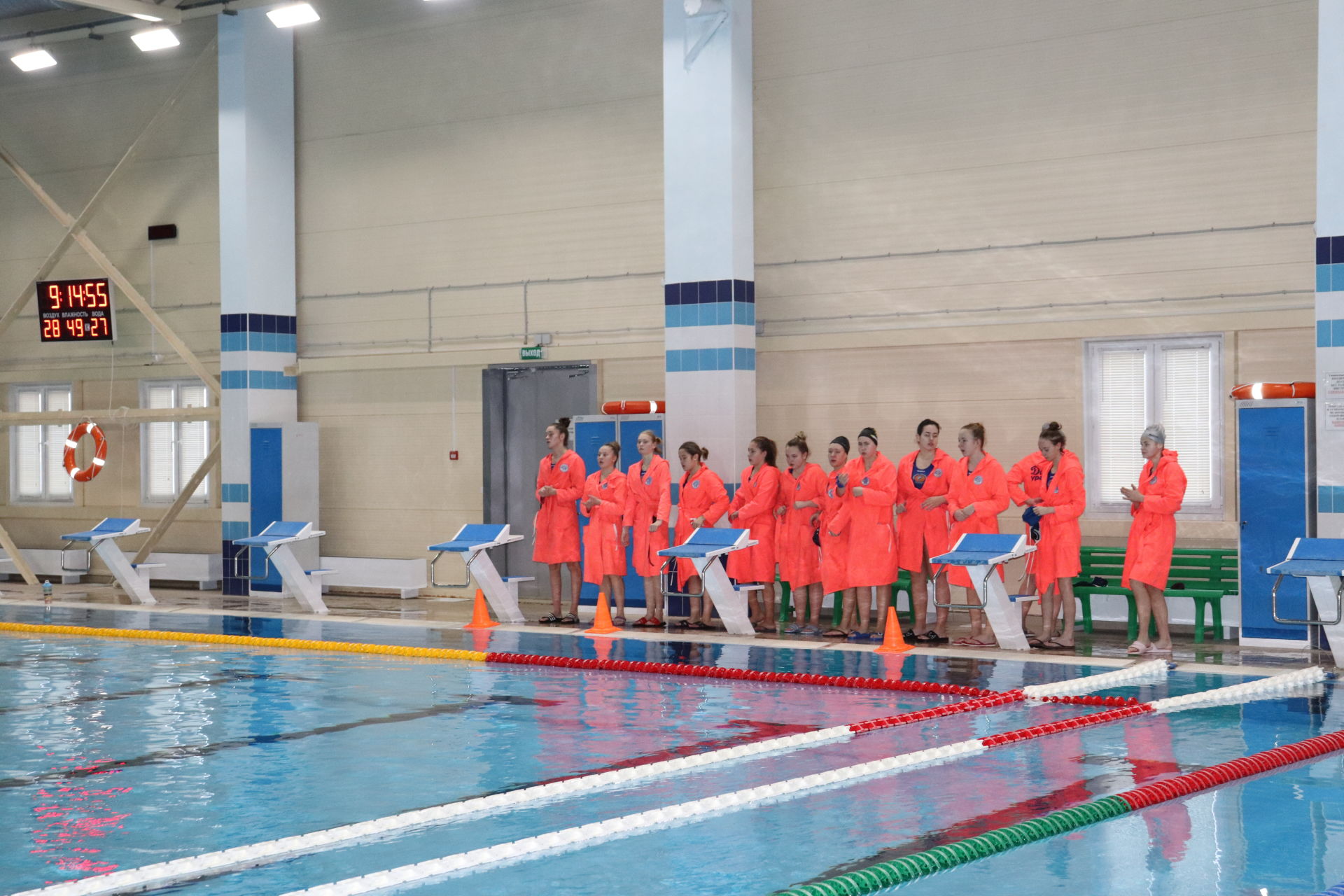 В Алькеевском районе стартовал второй тур первенства России по водному поло среди девушек до 17 лет