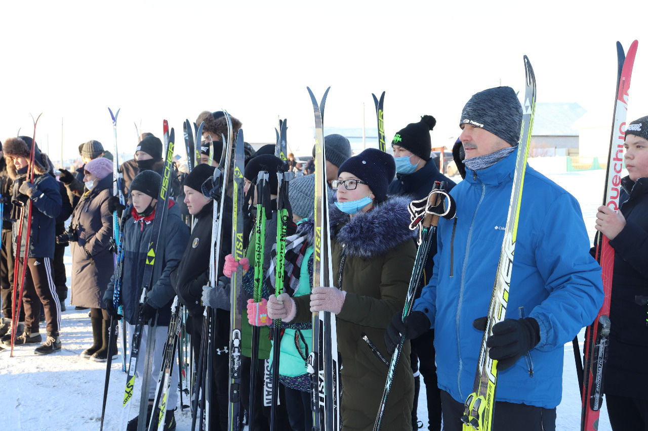 В Алькеевском районе открыли лыжный сезон