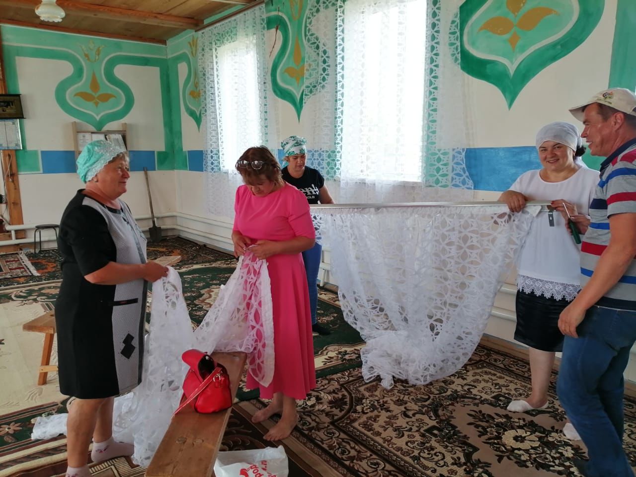 В Алькеевском районе мечеть в селе Ахметьево Курбан-байрам встретила в новом облике