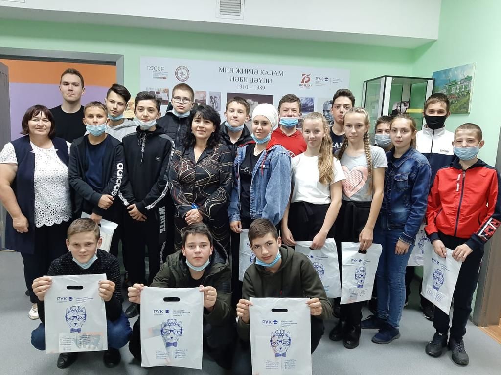 Учащиеся гимназии имени Наби Даули Алькеевского района посетили литературный музей Габдуллы Тукая в Казани