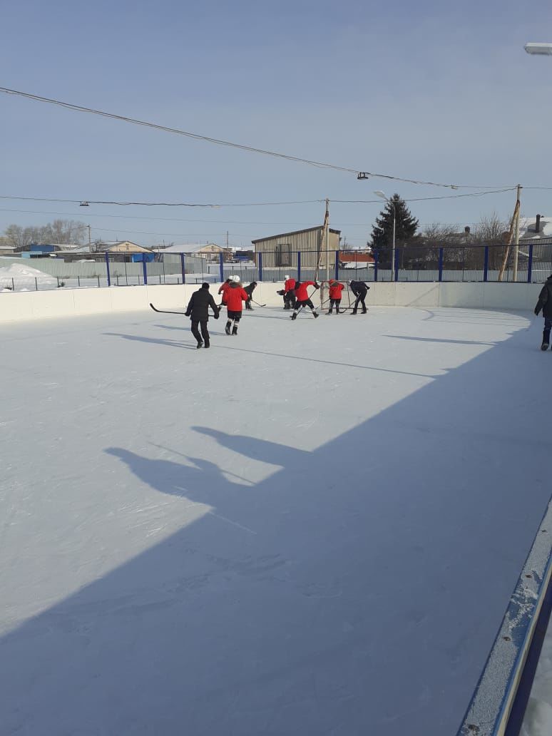 Әлки районы Түбән Әлки авылында киез итекле хоккей бәйгесе узды