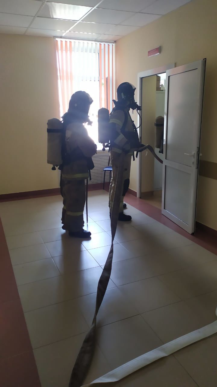 В Алькеевском районе провели тренировочное пожарно-тактическое учение