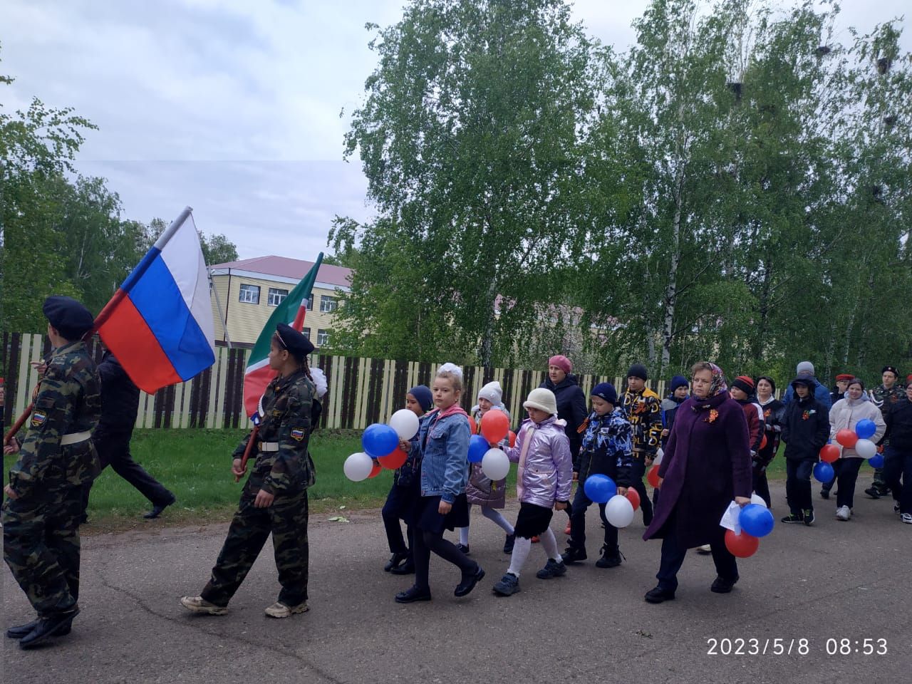 Салман авылында Бөек Җиңү митингы үтте