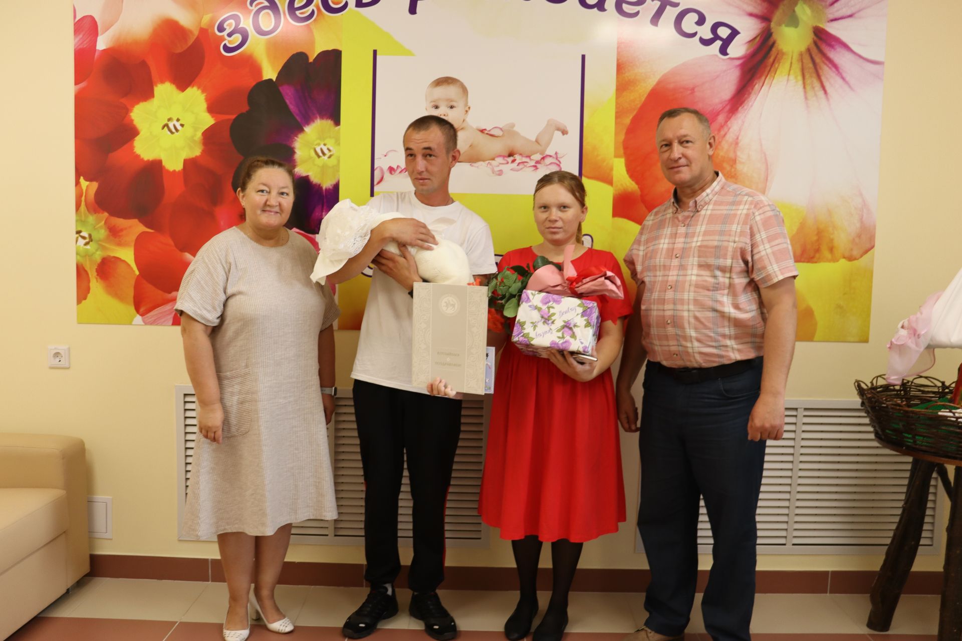 Смирновлар шатлыгын Әлки районы башлыгы уртаклашты