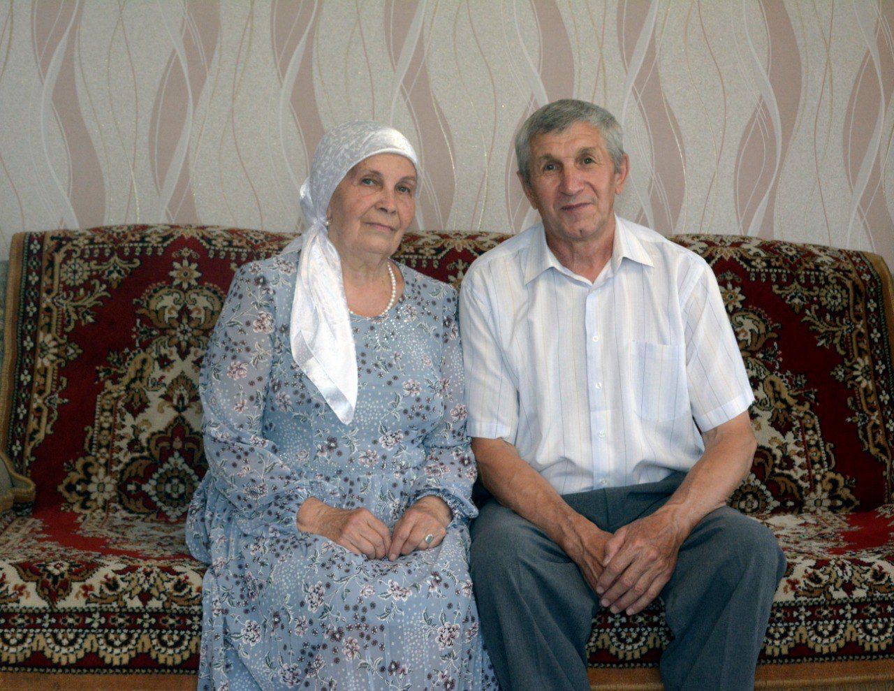 Семья Золяйхи и Фердината Махмутовых из Салман участвует на приеме Раиса Татарстана и его супруги