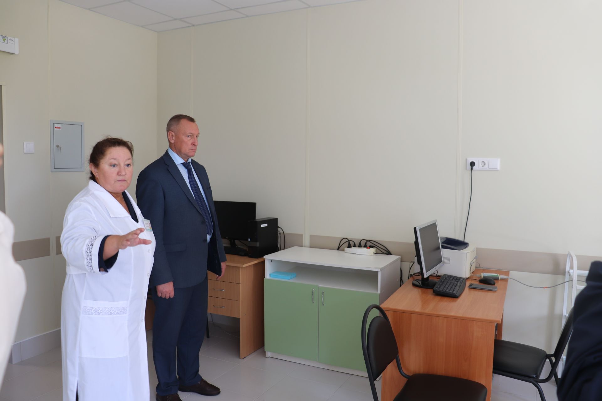 Здание поликлиники Базарно Матакской ЦРБ открыло свои двери после капитального ремонта