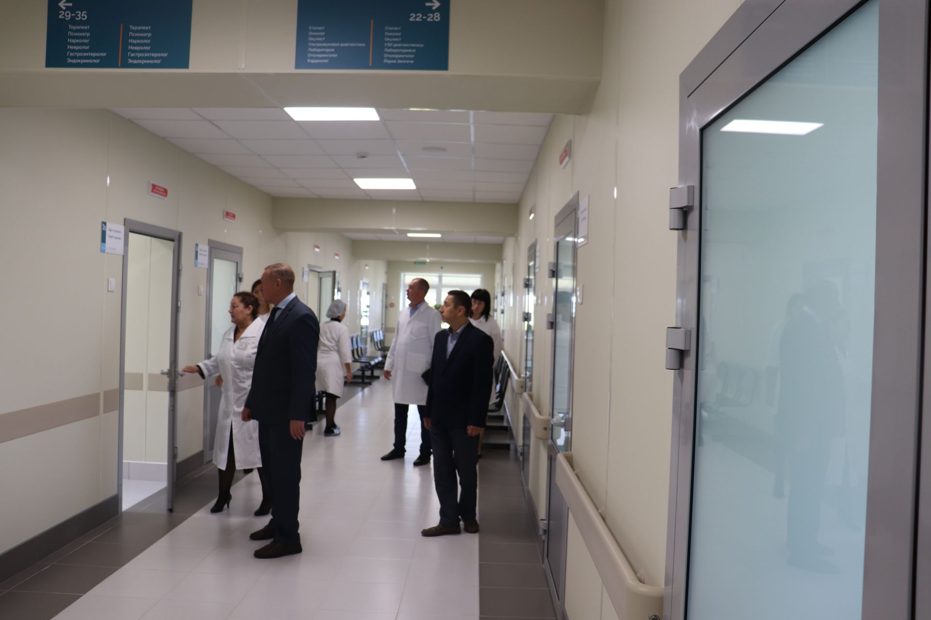 Здание поликлиники Базарно Матакской ЦРБ открыло свои двери после капитального ремонта