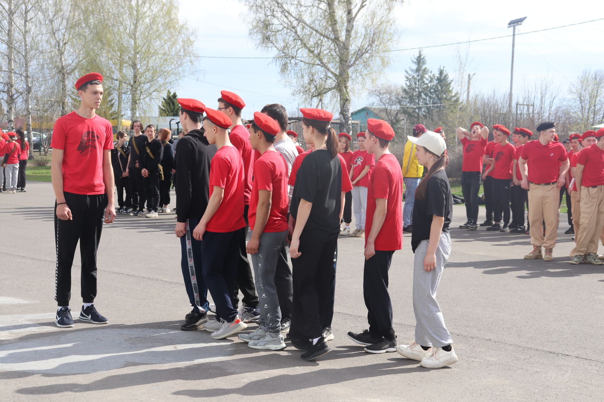 На базе Базарно-Матакской  средней школы состоялся муниципальный этап военно-патриотической игры «Зарница 2.0»