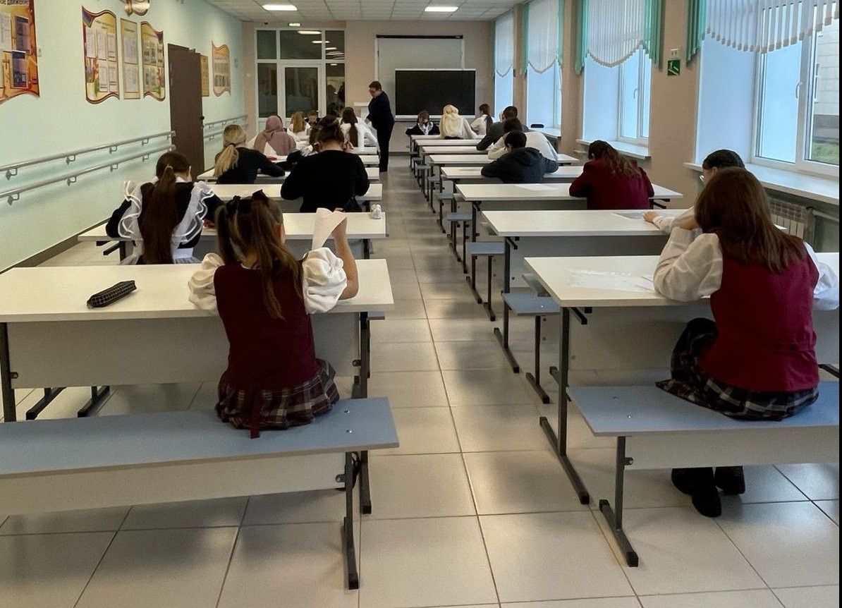 В Базарно-Матакской школе прошла олимпиада по русскому языку