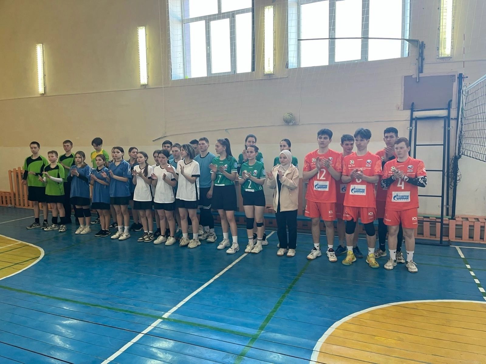 Чуаш Кичүендә волейбол буенча район турниры үтте