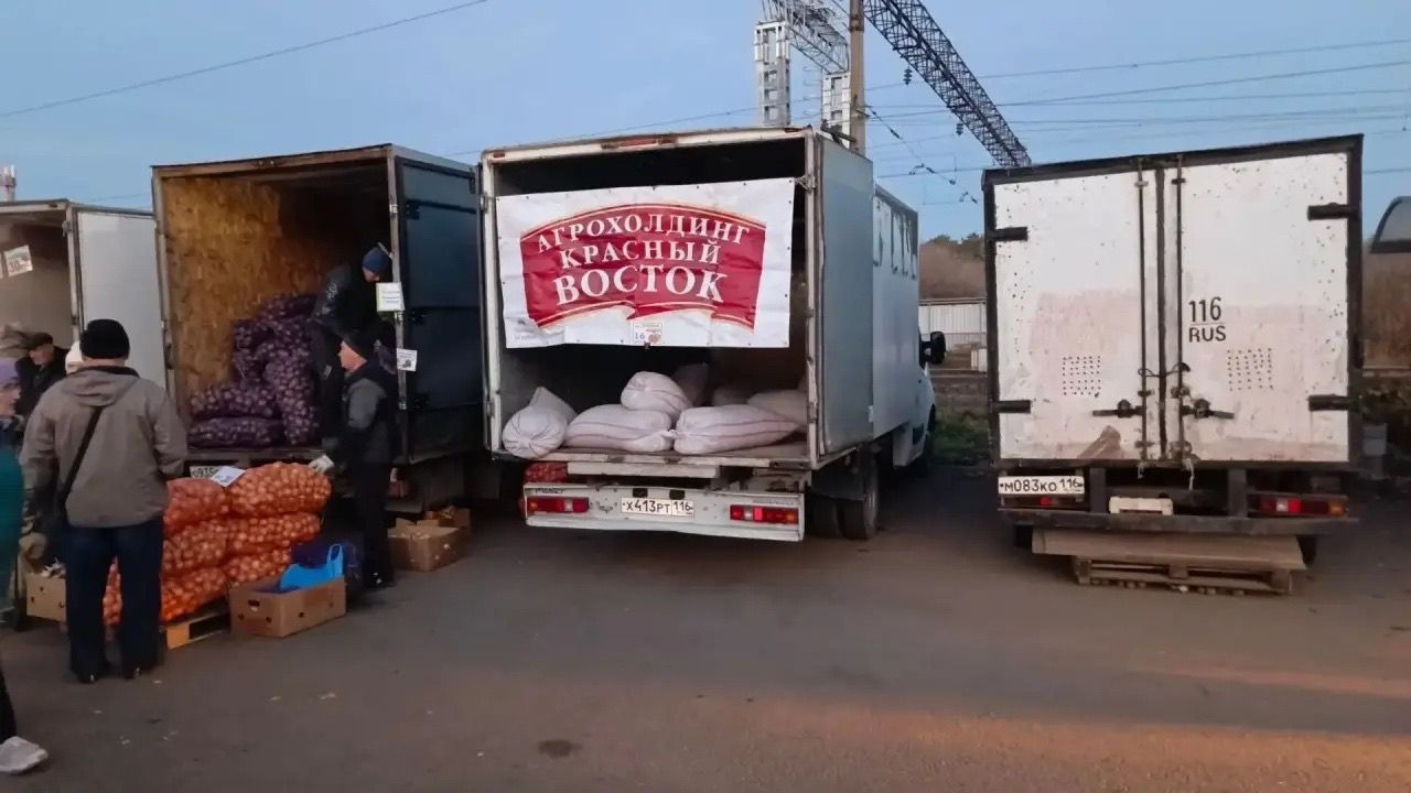 Сельхозпроизводители Алькеевского района радуют жителей на ярмарке в Дербышках
