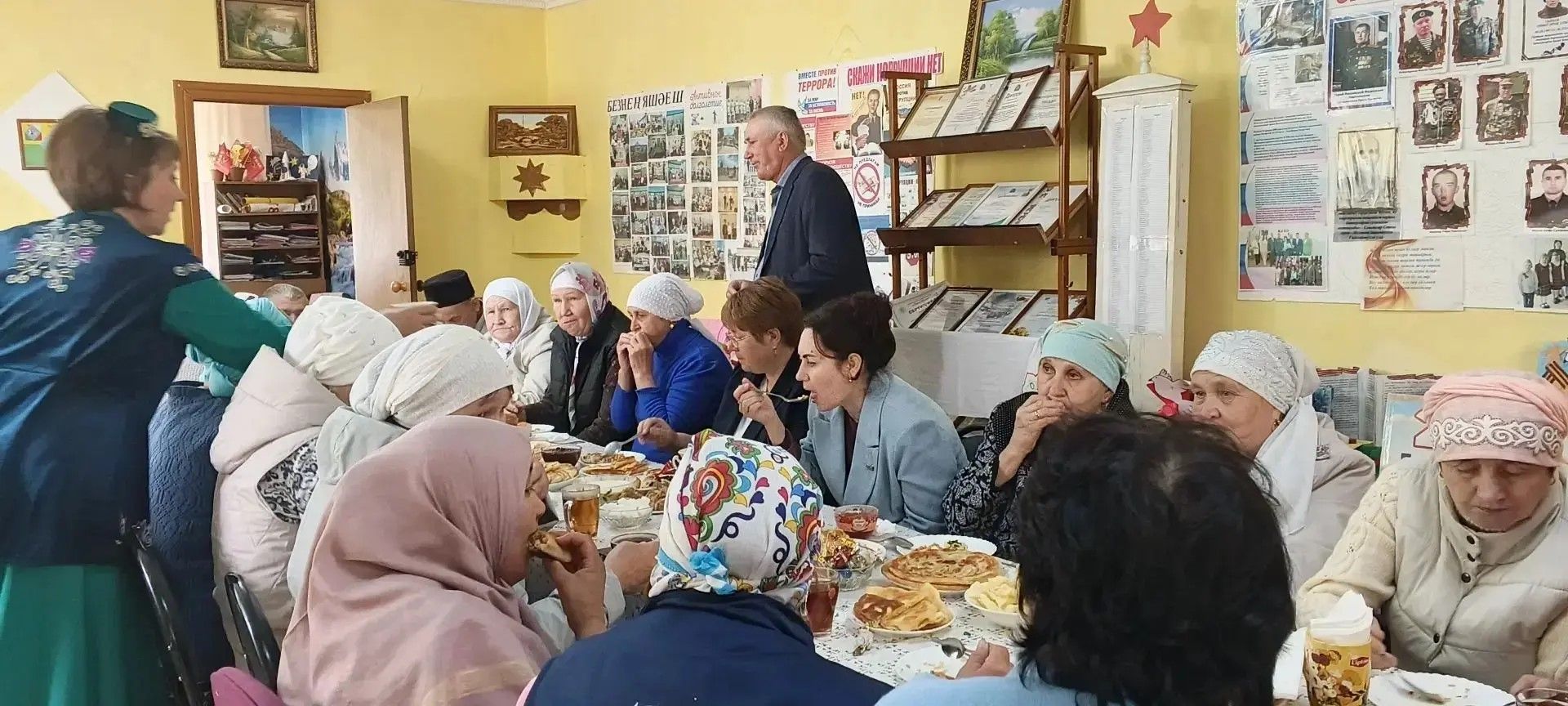 В селе Ургагары прошла культурная встреча с мигрантами