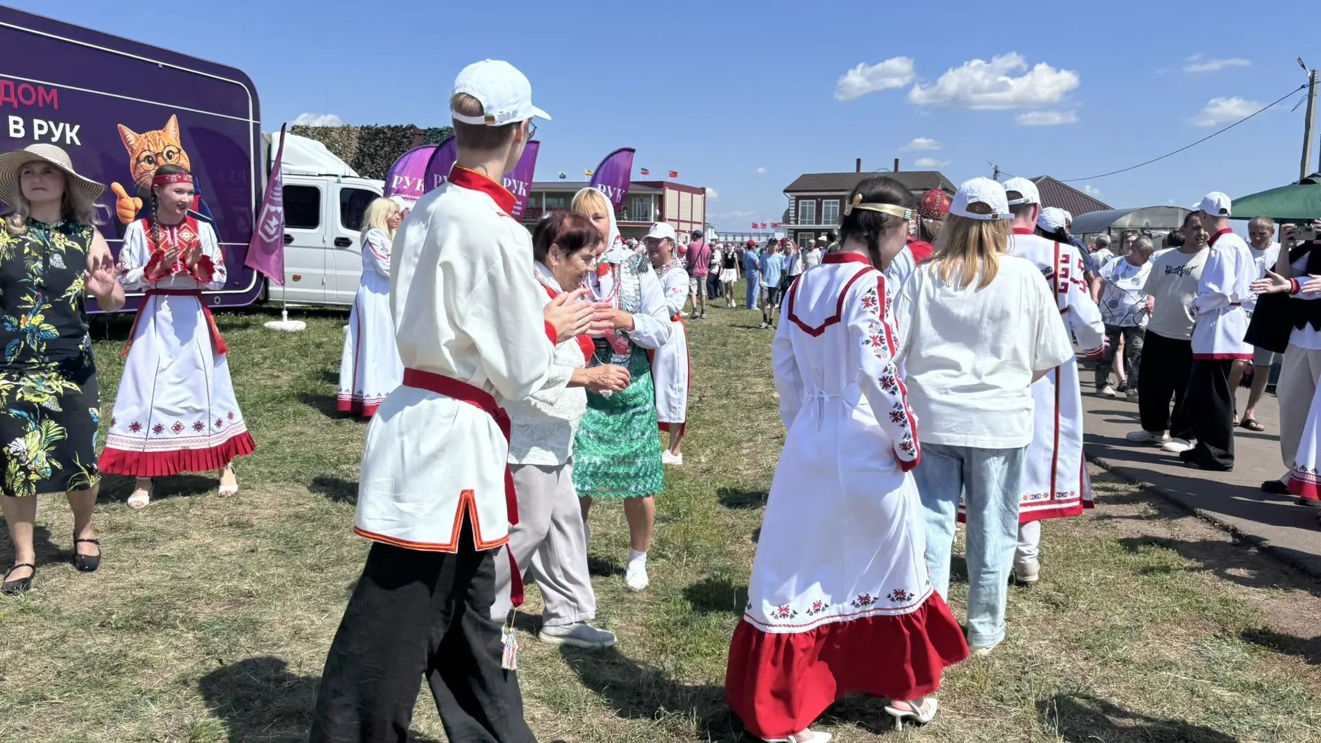 В Алькеевском районе проходит праздник чувашской культуры Уяв