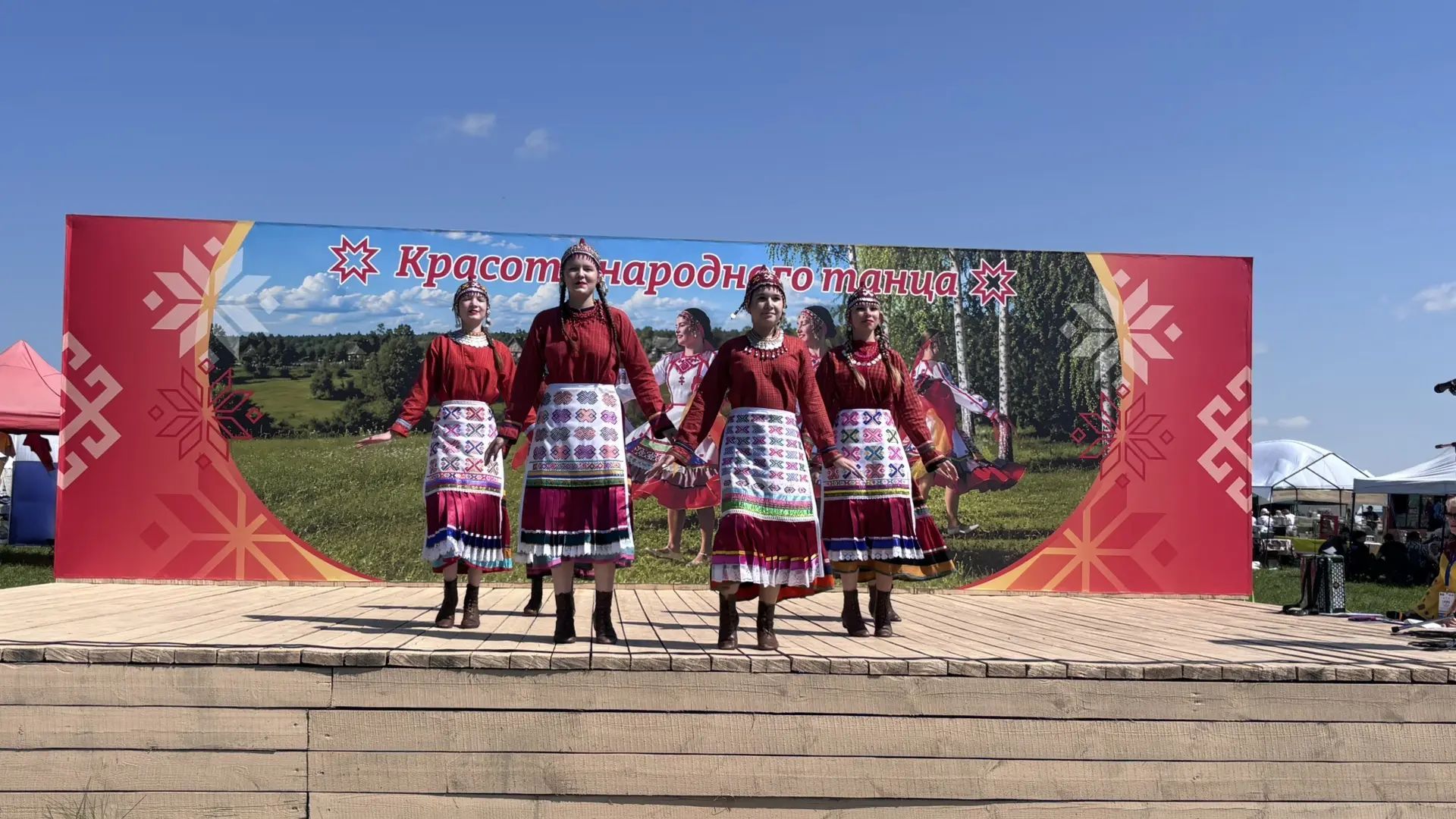 В Алькеевском районе проходит праздник чувашской культуры Уяв