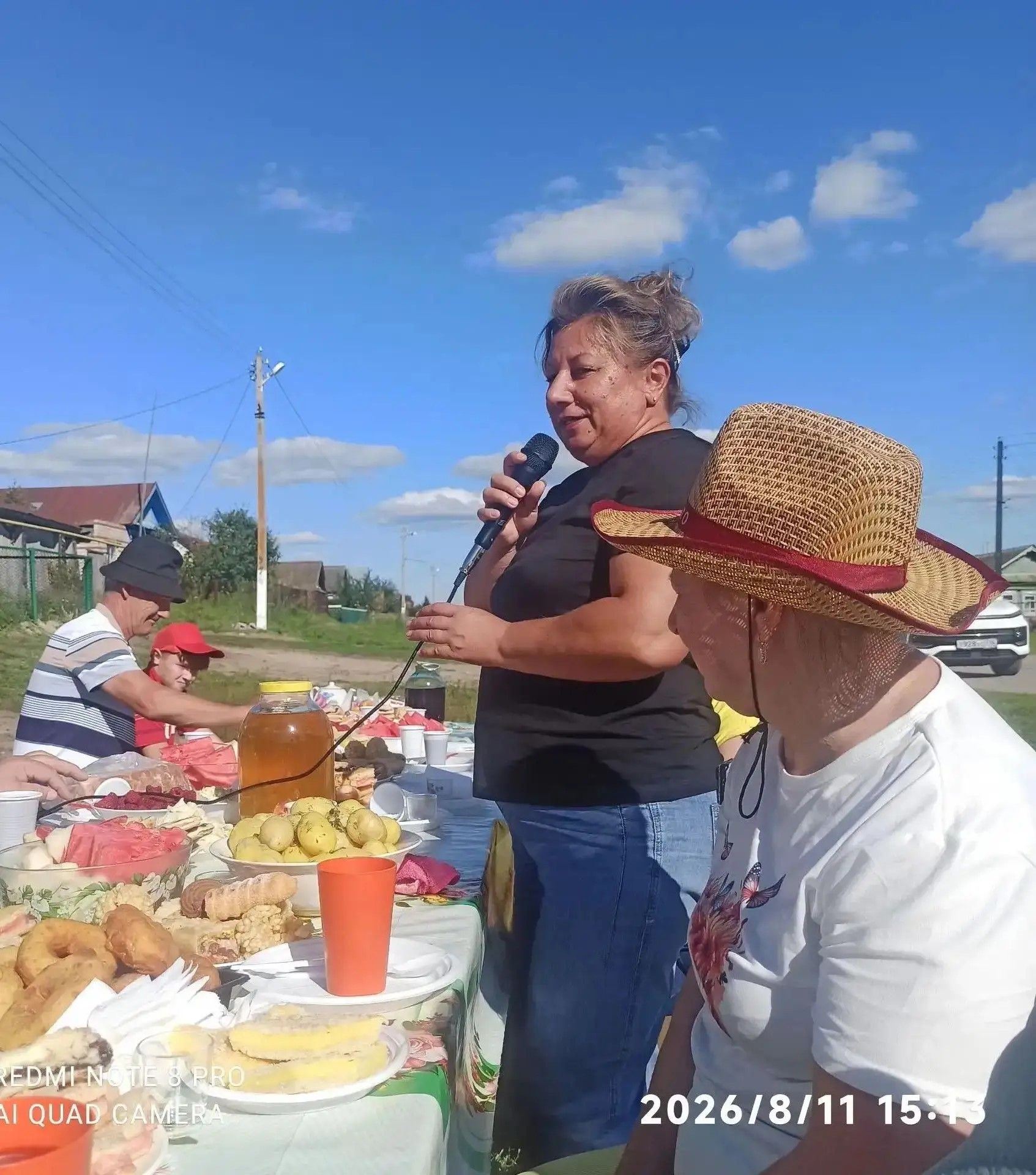 В селе Аппаково очень весело прошел праздник соседей