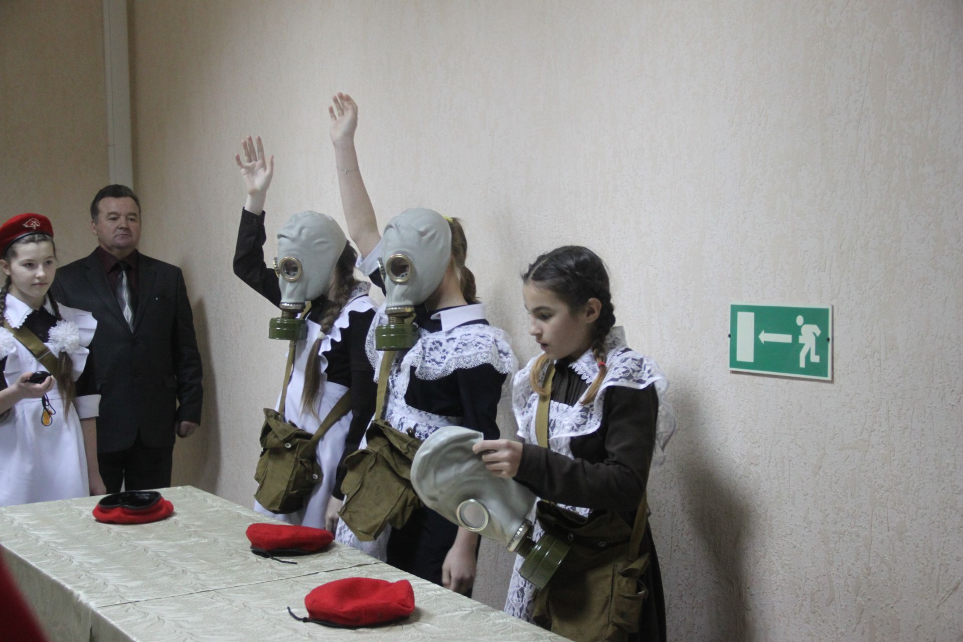 Второй слет местного отделения детско-юношеского военно-патриотического общественного движения "ЮНАРМИЯ"