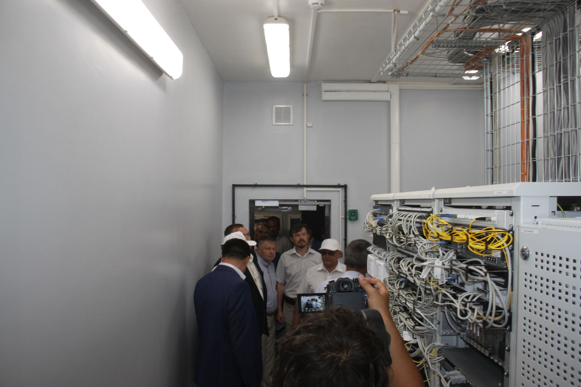 Открытие нового здания "Электрический сетей"