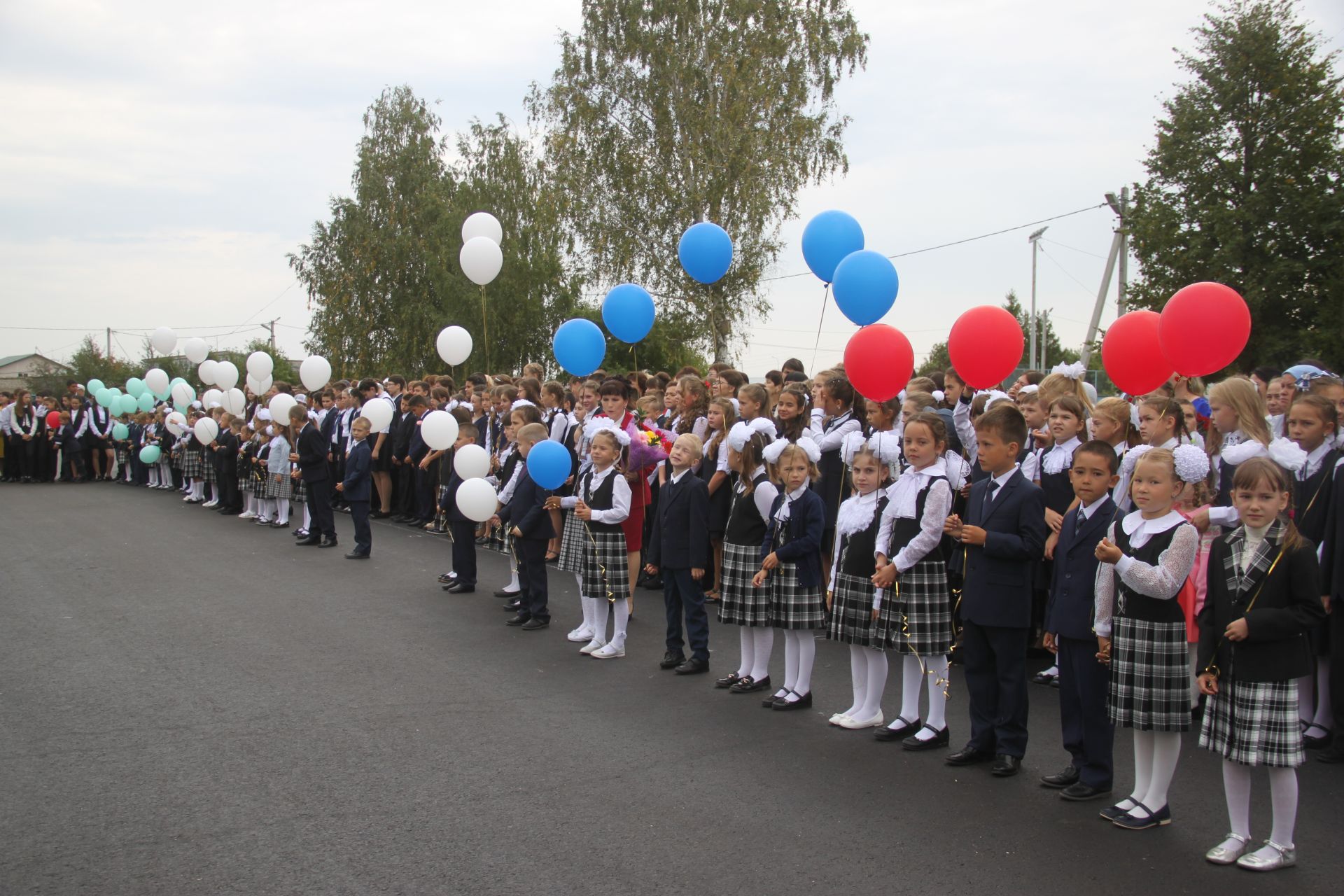 1 сентября в Базрно-Матакской средней школе