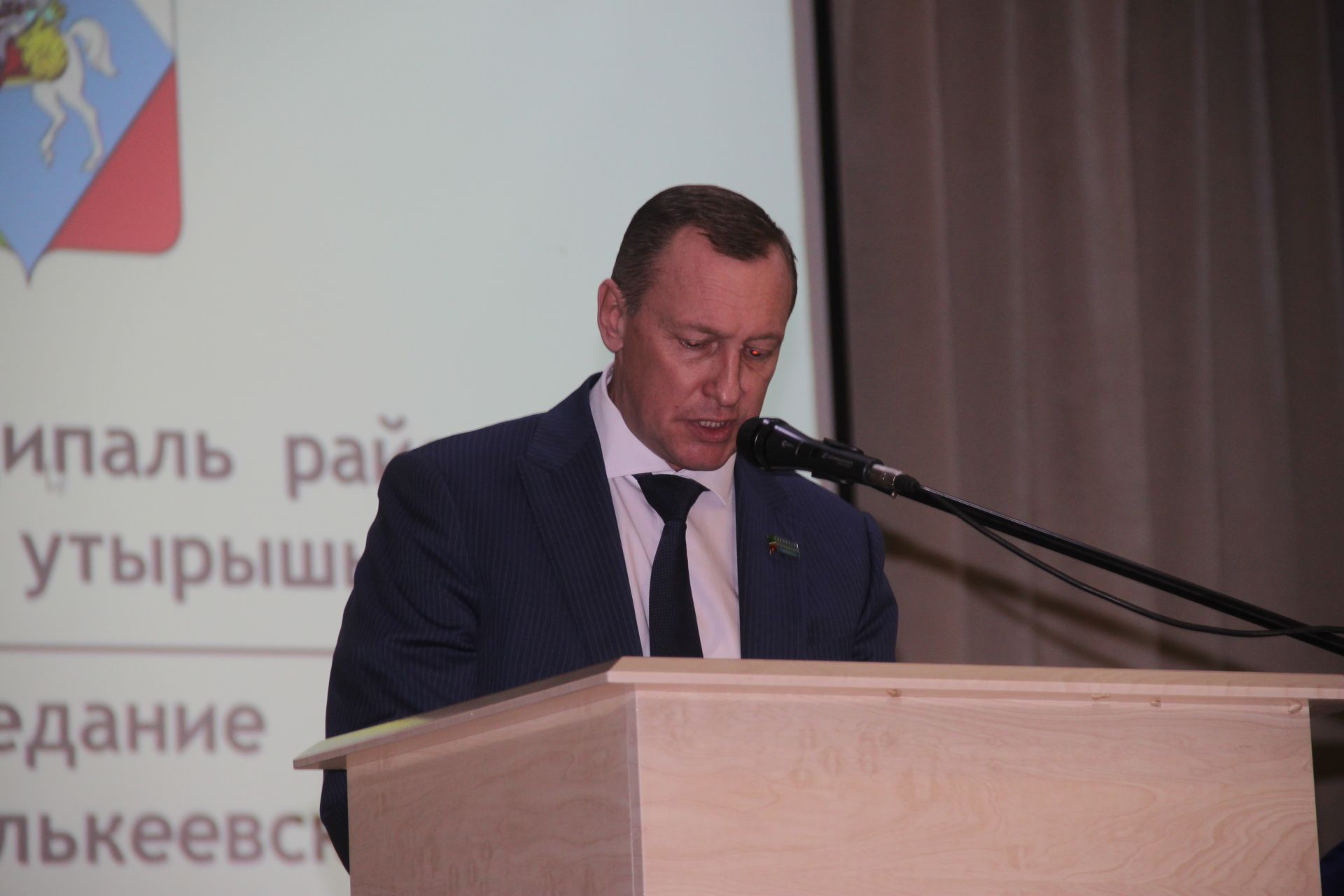 Отчетная сессия главы Алькеевского муниципального района