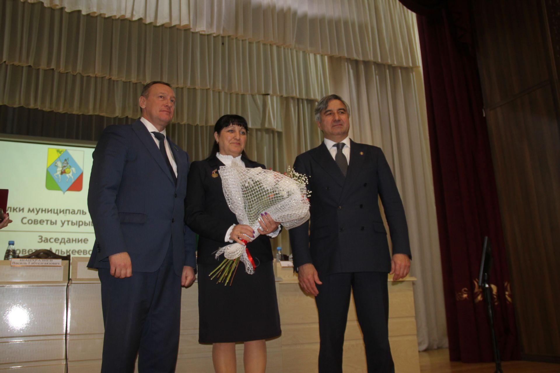 Отчетная сессия главы Алькеевского муниципального района