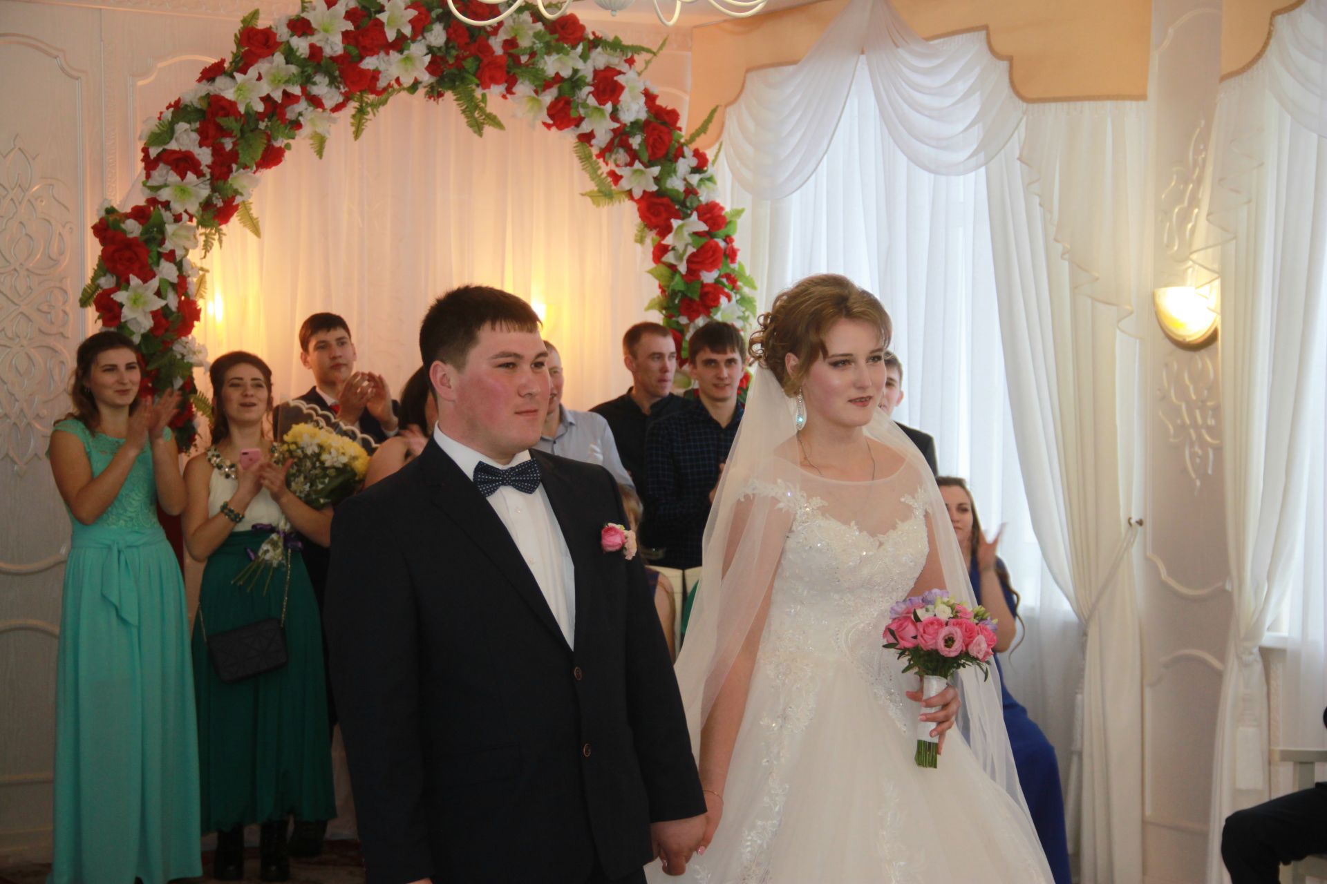Регистрация брака Артема Калсанова и Светланы Павловой