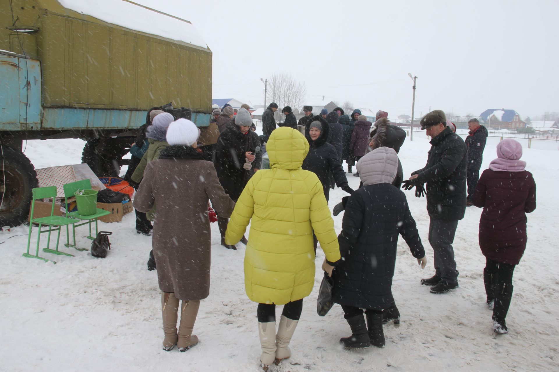В селе Нижнее Алькеево  весело проводили зиму