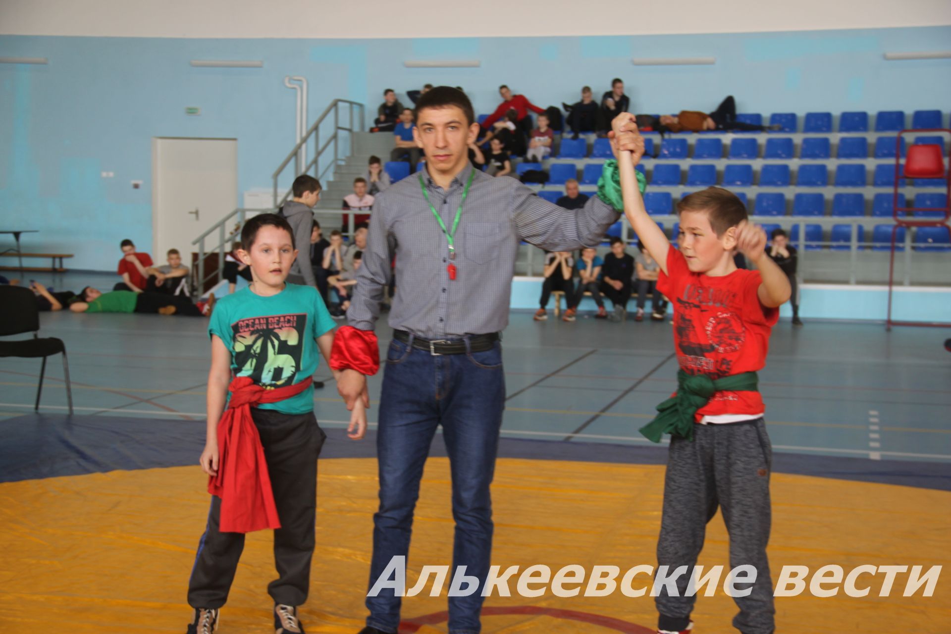 Турнир по национальной борьбе памяти многократного батыра районного Сабантуя Талибуллы Яруллина