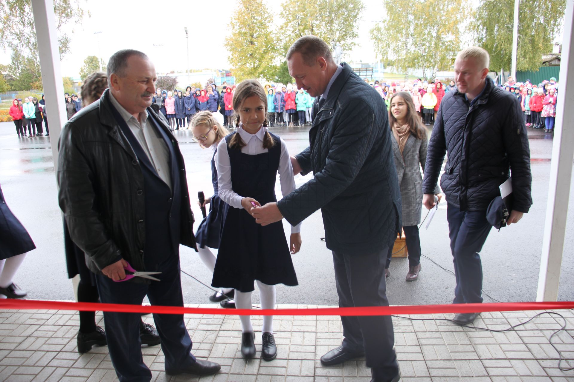 В Базарно-Матакской средней школе открылся центр «Точка роста»