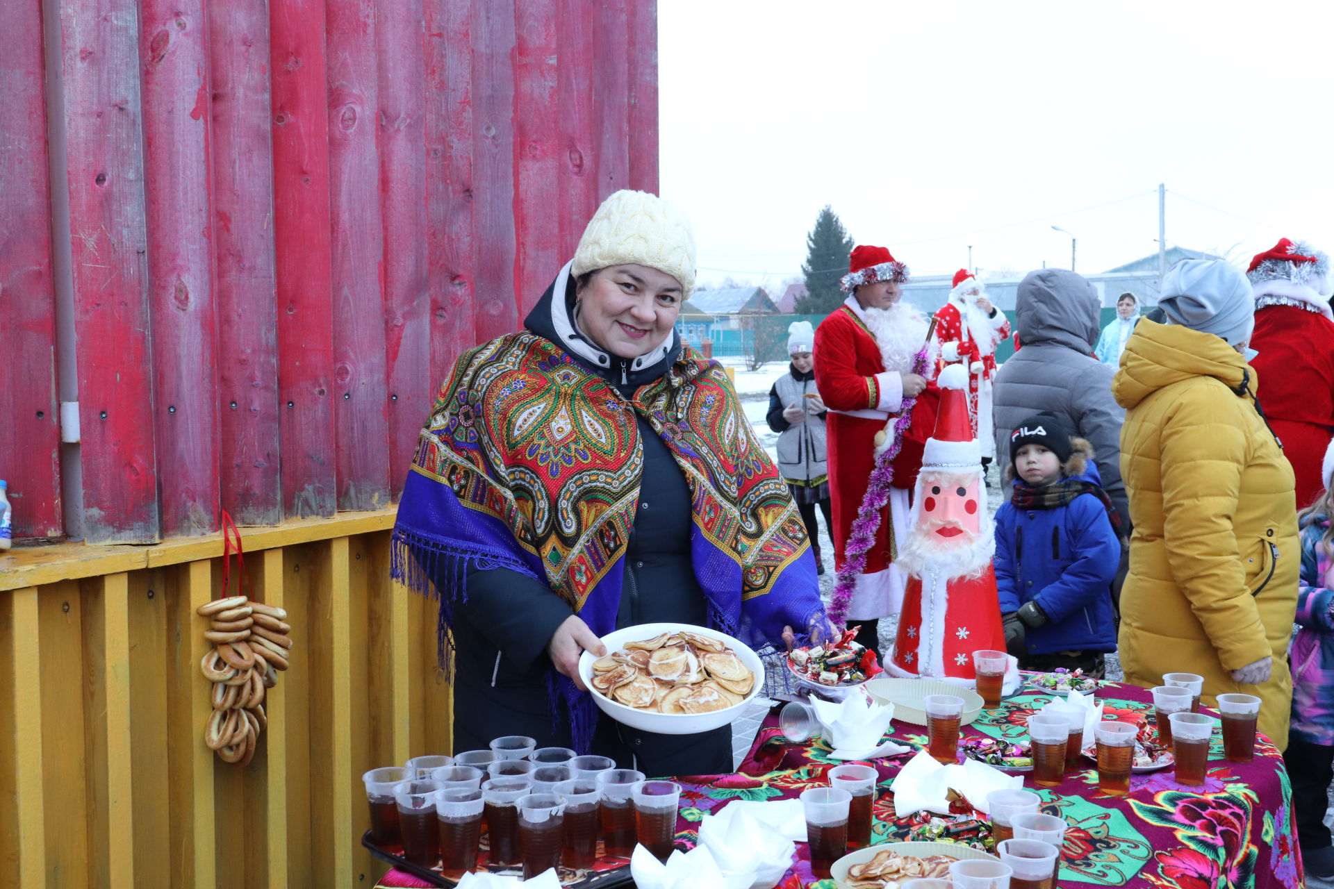 Открытие Главной елки в Базарных Матаках