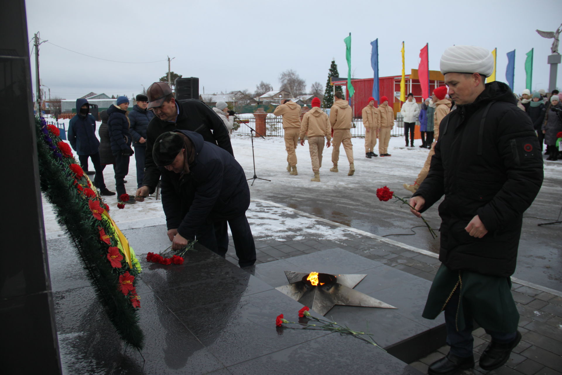 Митинг у памятника Неизвестному солдату