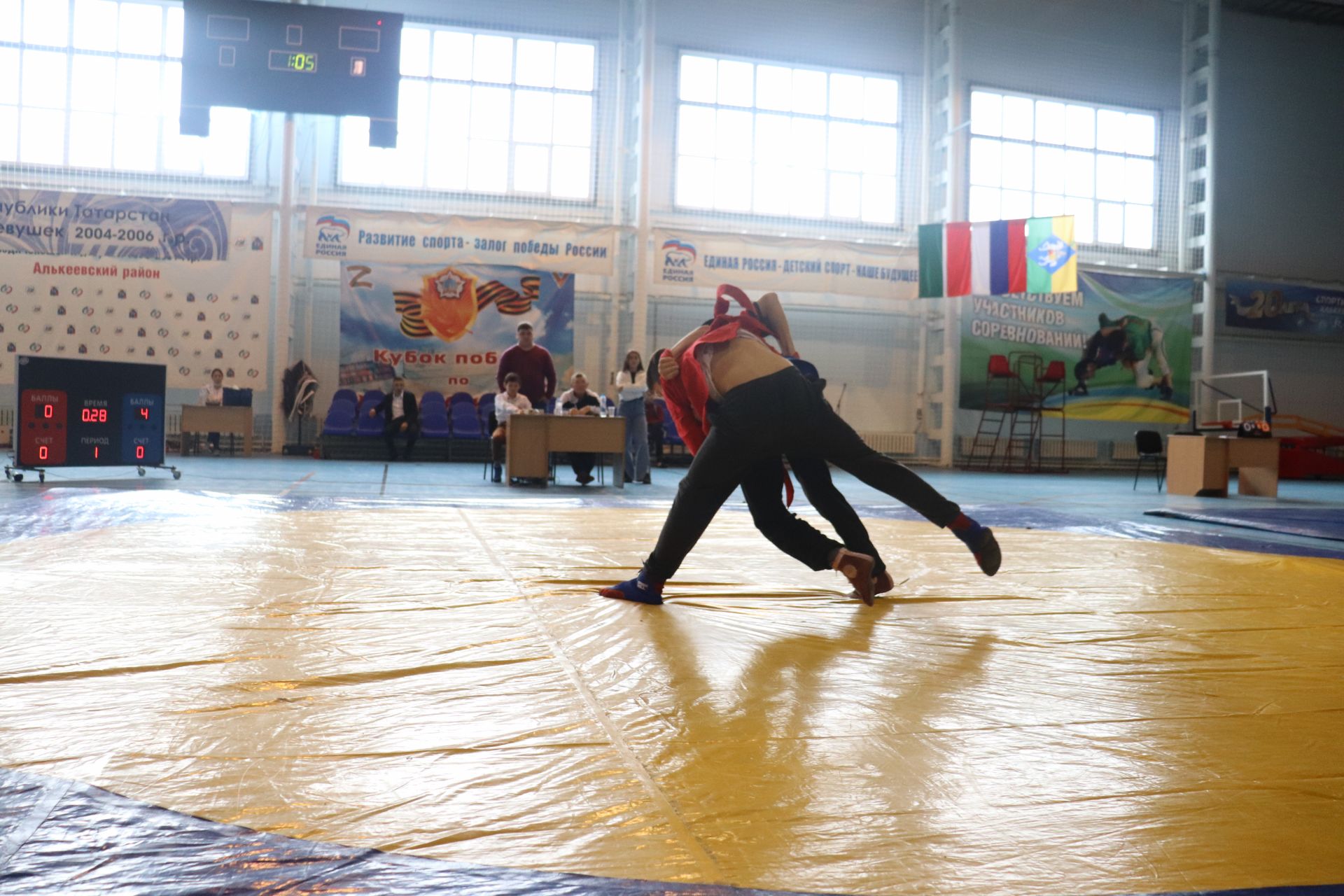 Соревнования по борьбе на поясах на призы ОАО "Красный Восток-Агро"