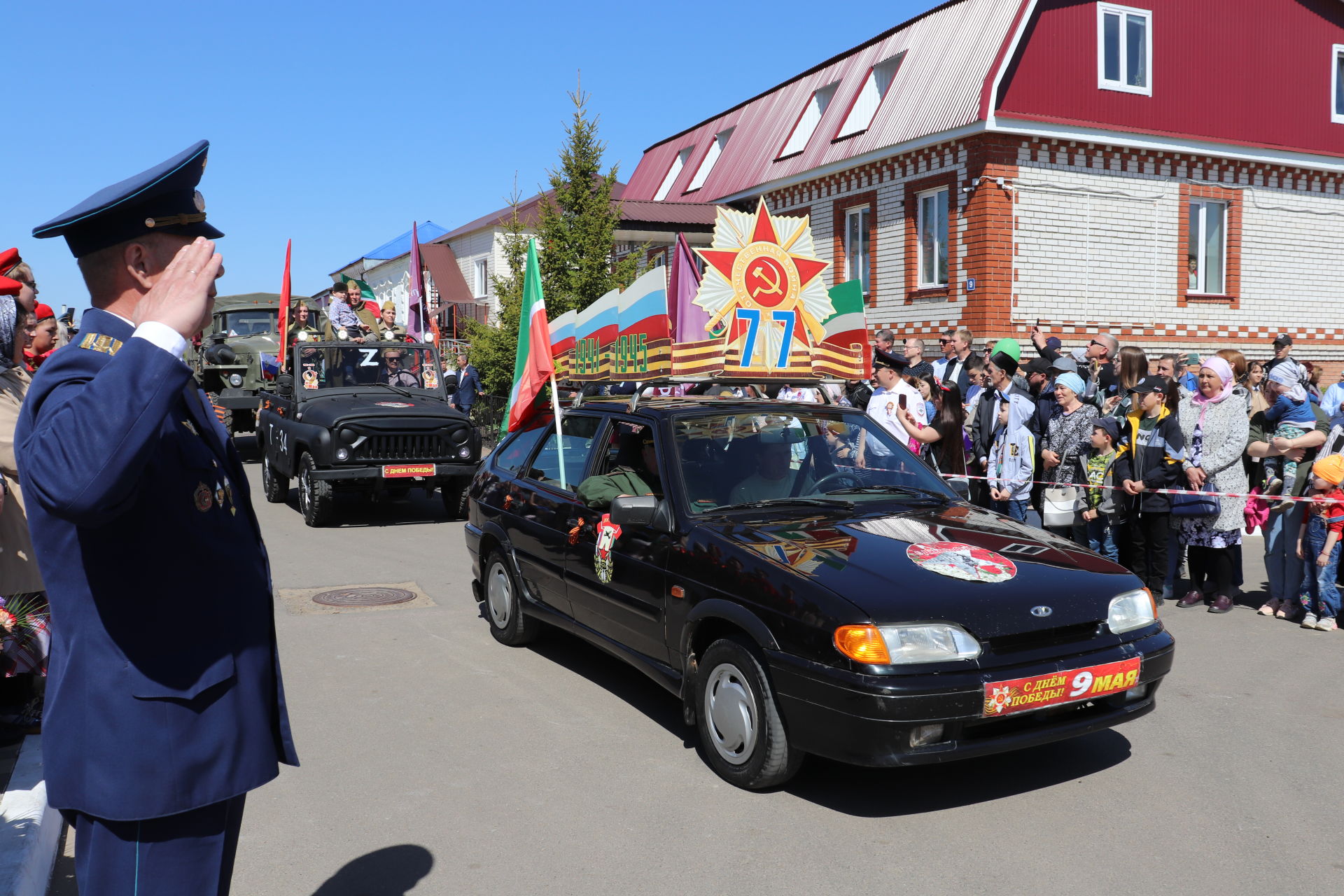 День Победы в Базарных Матаках