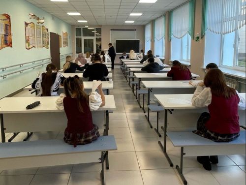 В Базарно-Матакской школе прошла олимпиада по русскому языку