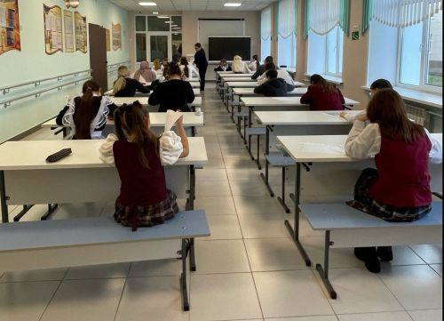 В Базарно-Матакской школе прошла олимпиада по русскому языку
