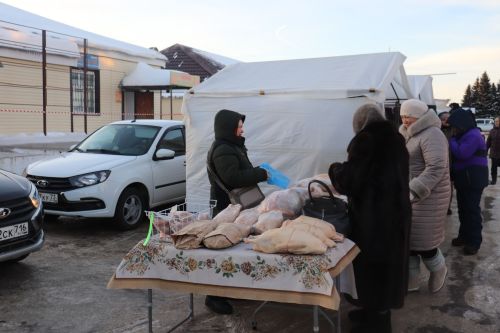 В Алькеевском районе состоялась предновогодняя ярмарка
