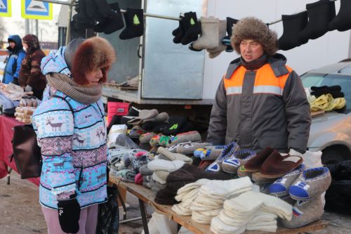 В Алькеевском районе состоялась предновогодняя ярмарка