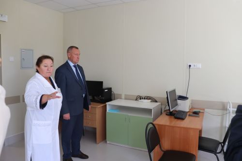 Здание поликлиники Базарно Матакской ЦРБ открыло свои двери после капитального ремонта