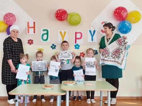Ташбилге авылында балалар белән  Нәүрүз бәйрәме үткәрделәр