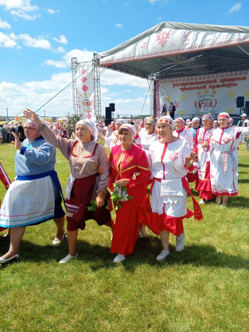 В Алькеевском районе проходит республиканский праздник чувашской культуры Уяв