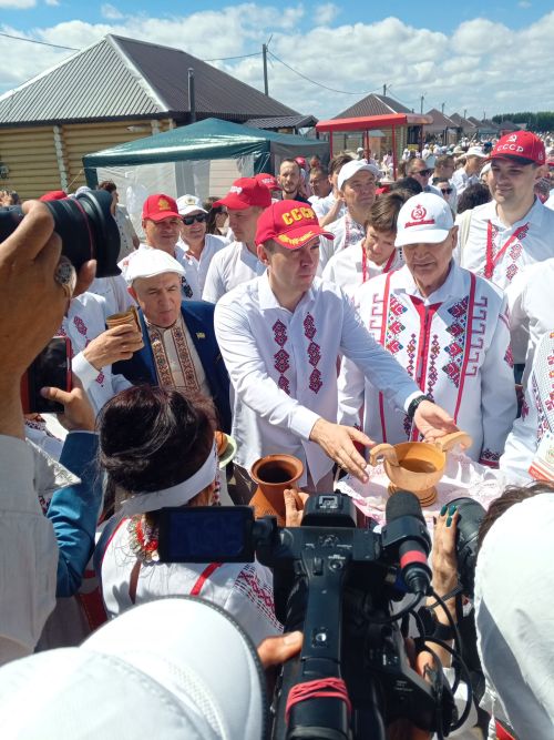 В Алькеевском районе проходит республиканский праздник чувашской культуры Уяв