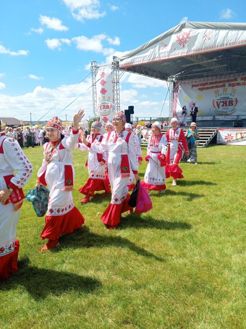 В Алькеевском районе проходит республиканский праздник чувашской культуры Уяв